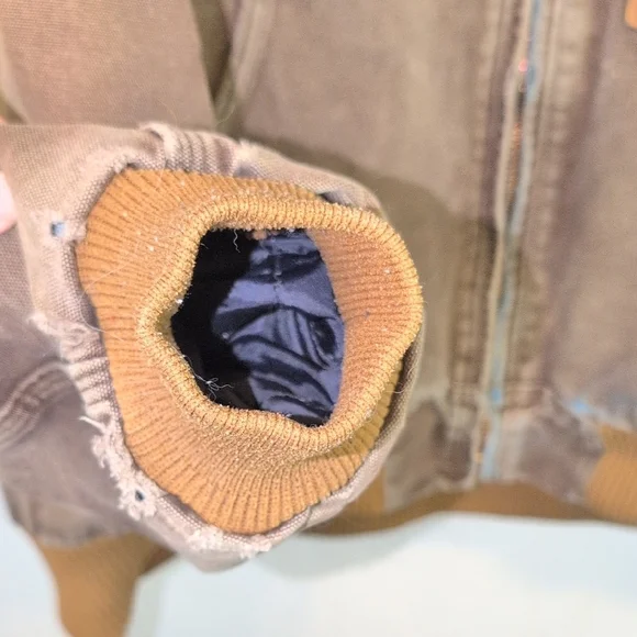 Carhartt Dark Brown Zip-Up Jacket - Picture 6 of 13